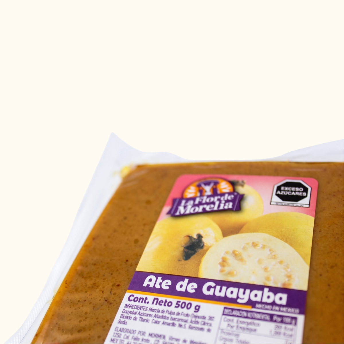 Caja de ate al vacío 500 gr — 12 piezas