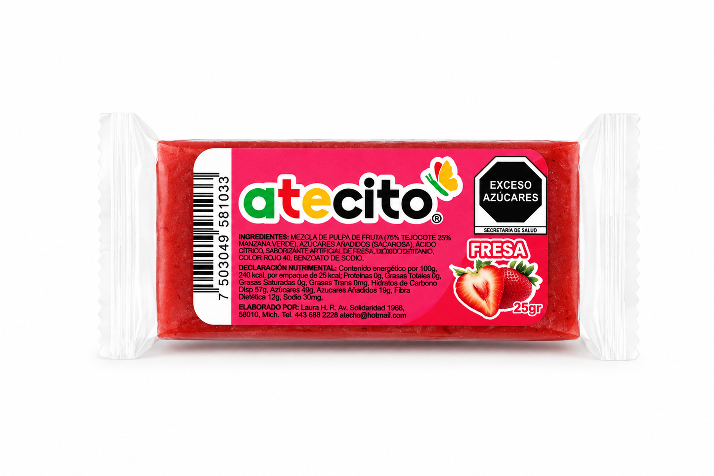 Atecito de 25 gr — Bolsa de 5 piezas