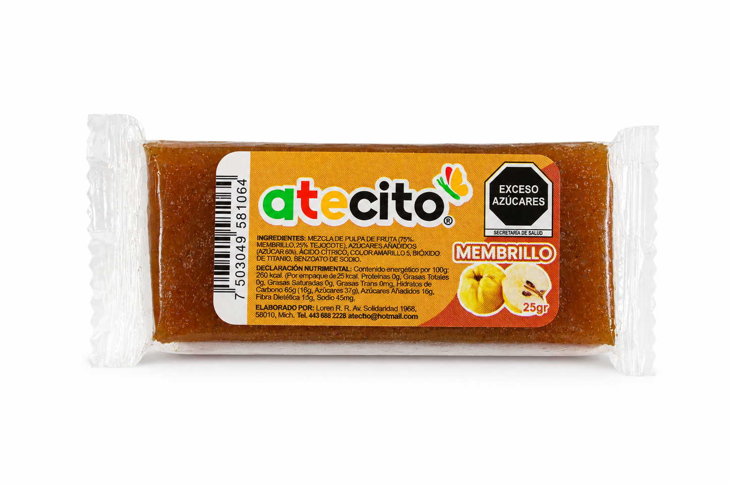 Atecito de 25 gr — Bolsa de 15 piezas