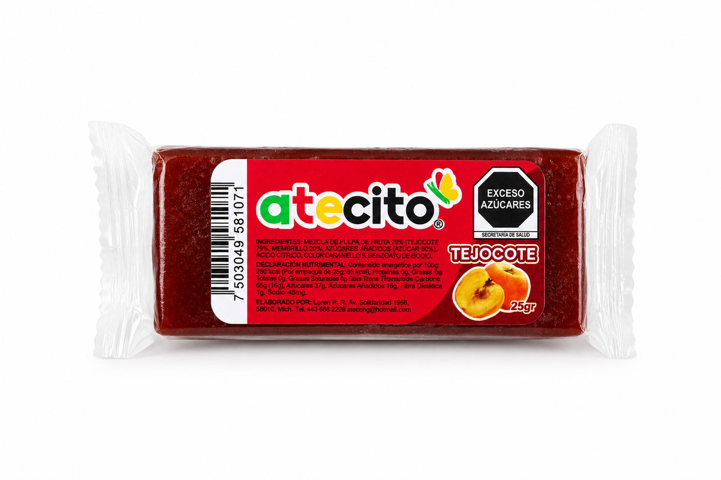 Atecito de 25 gr — Bolsa de 15 piezas