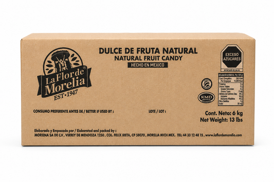 Caja de ate al vacío 500 gr — 12 piezas