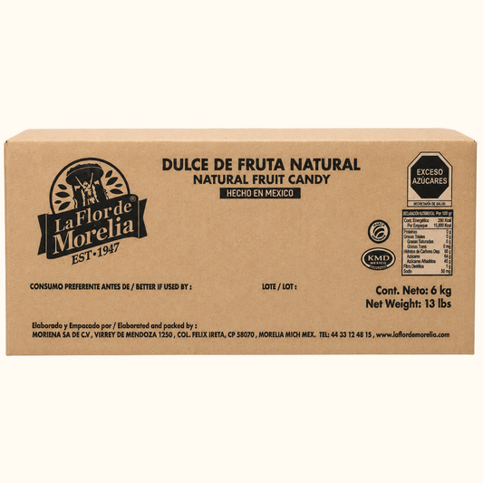 Caja de ate al vacío 500 gr — 12 piezas