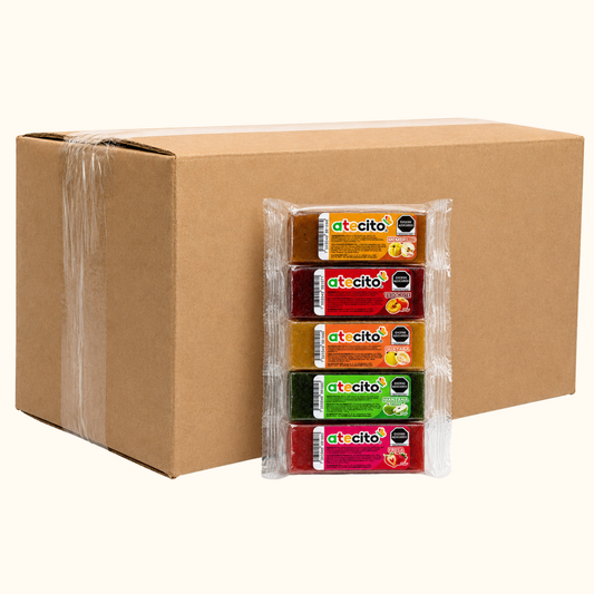 Caja de atecito 25 gr — 20 bolsas de 15 piezas