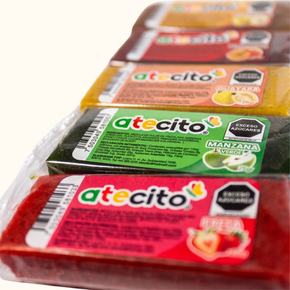 Caja de atecito 25 gr — 56 bolsas de 5 piezas
