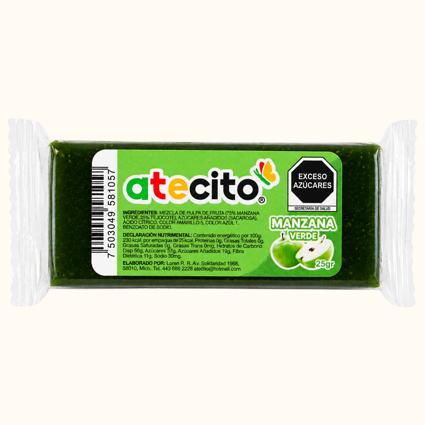 Atecito de 25 gr — Bolsa de 15 piezas