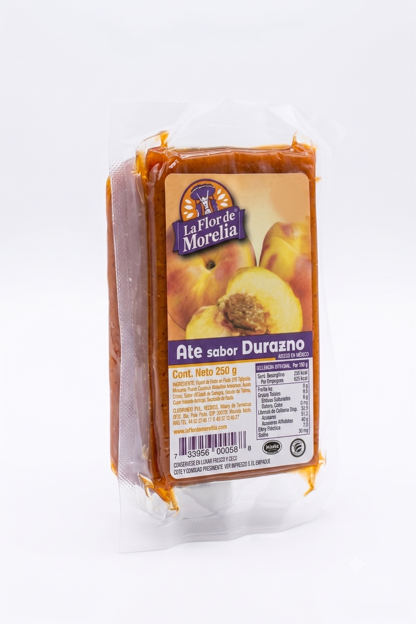 Caja de ate al vacío 250 gr — 24 piezas