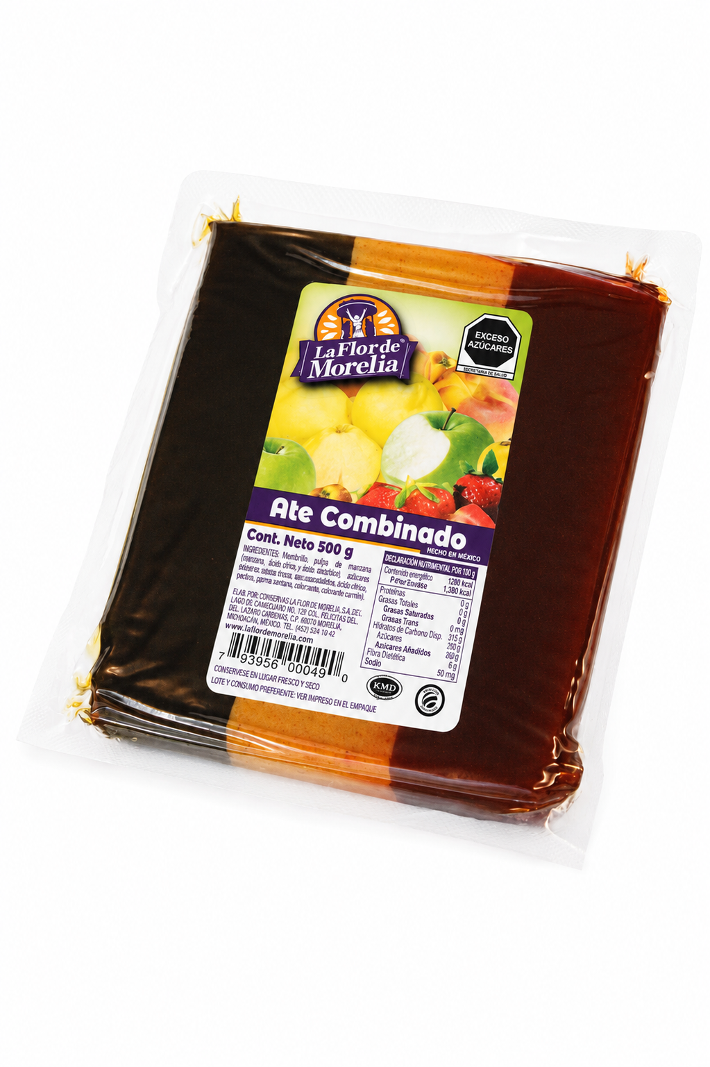 Caja de ate al vacío 500 gr — 12 piezas