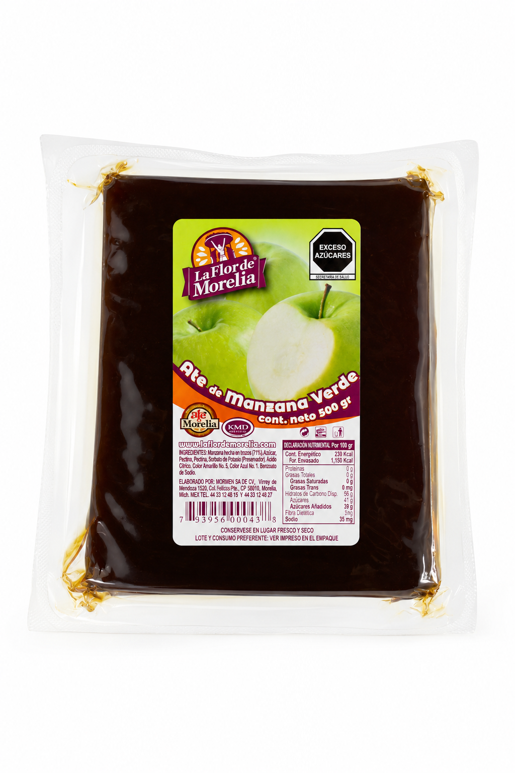 Caja de ate al vacío 500 gr — 12 piezas